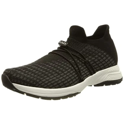 Image of UYN Women&#039;s Zephyr Sole Sneaker, Grey/Black, 8.5 UK