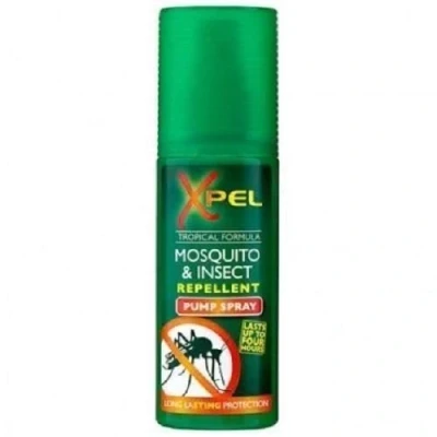 Image of SIX PACKS of Xpel Mosquito &amp; Insect Repellent Pump Spray 70ml