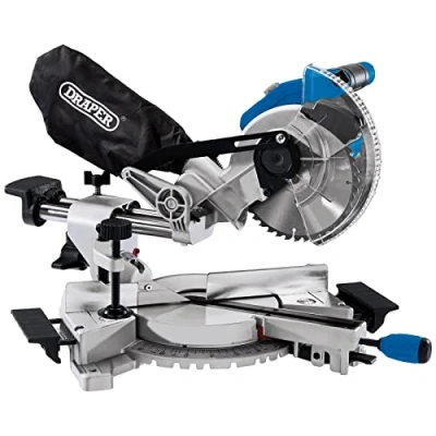Image of Draper D20 20V Brushless Sliding Compound Mitre Saw, 185mm (Sold Bare)