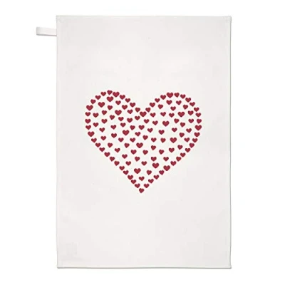 Image of Heart of Hearts Tea Towel Dish Cloth