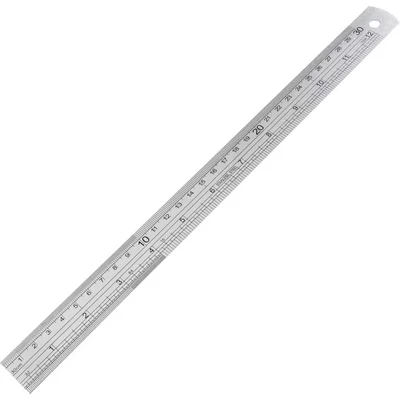 Image of 796900 Stainless Steel Ruler 30CM