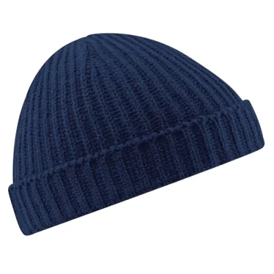 Image of Trawler Beanie French Navy Black