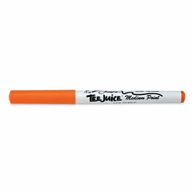 Image of Jacquard Tee Juice Orange Fabric Marker Medium Tip Pen