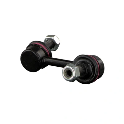 Image of 51320SED003, 51320SED013 Anti roll bar link FEBI BILSTEIN 42101 Front Axle Right 70mm M10 x 1,25 with nuts nut Steel black HONDA: Accord 7 Tourer