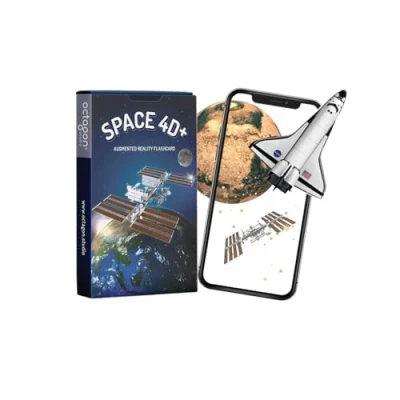 Image of Space 4D+ by Octagon Studio: Augmented Reality Exploration Cards Perfect Educational Gift for Birthdays and Holidays Interactive Learning Kids &amp; Adults iOS Android Compatible