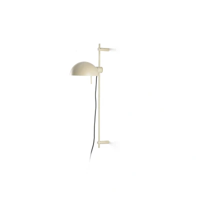 Image of Matilda Adjustable Dome Wall Lamp Beige 1x E14