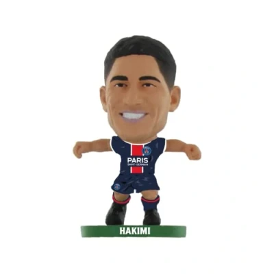 Image of SoccerStarz Paris St Germain Achraf Hakimi Home Kit (Classic Kit)