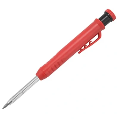 Image of Josenidny Deep Hole Marker Premium Mechanical Pencil with Integrated Sharpener for Wood, Metal,Stone I Drill