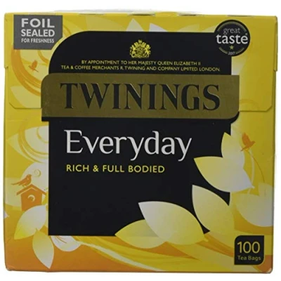 Image of Twinings Everyday Tea Bags (100 Bags)