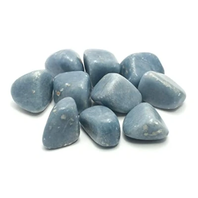 Image of CrystalAge Angelite Tumble Stone (20 25mm) Single
