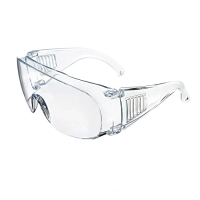 Image of Tolsen Safety Glasses 45072 Anti Fog, Scratch Goggles Over Spectacles Protective Eyewear Eye Protection for Chemical Laboratory Work