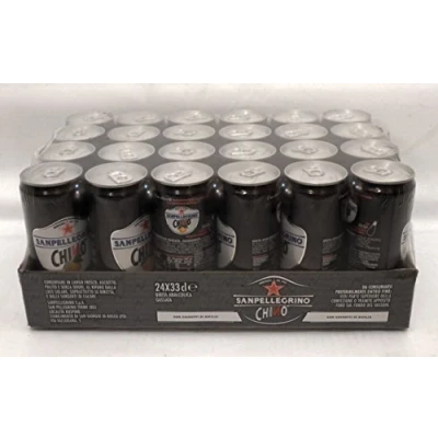 Image of San Pellegrino Chino&#039; 24 cans of 33 cl (1000032416)