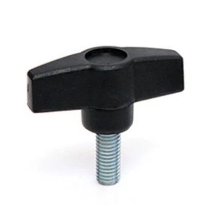Image of 2 Wings knob Male M6 x 20mm Thumbscrew Wing nut Drill Router Bolt Saw Camera