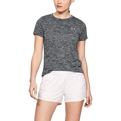 Image of Under Armour TECH Twist Basic Tshirt, Women&#039;s, Size: XS, Black