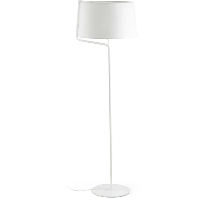 Image of Berni 1 Light Floor Lamp White, E27