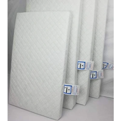 Image of BABY REX® Superior Quilted Travel Cot Mattress 104 x 72 6 cm Thick Fully Breathable
