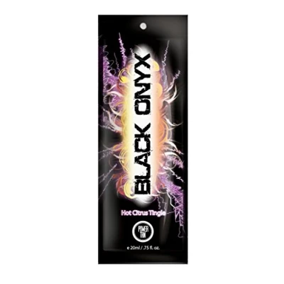 Image of Power Tan Black Onyx HOT Tingle Tanning Sunbed Lotion Cream Accelerator 20ml