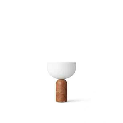 Image of New Works Kizu rechargeable table lamp Breccia Pernice