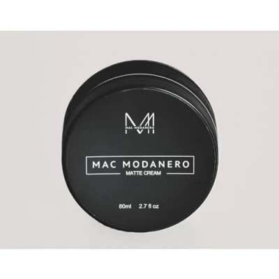 Image of MAC MODANERO Matte Cream with Strong Hold &amp; Finish a Natural Look, Easy Wash Out, Adds Texture Definition, Non Greasy Formula, for All Hair Types, 80ml