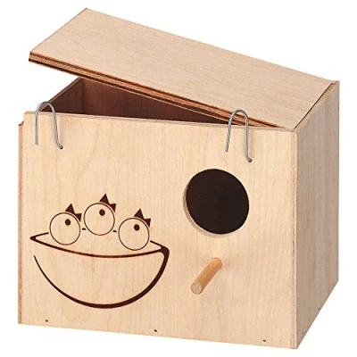 Image of Ferplast Bird Box, House Nesting Nest Birds, FSC Wood