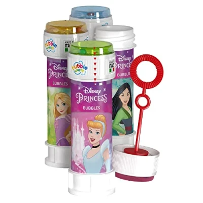 Image of HGL SV21028 Disney Princess 60ml Bubbles, Assorted Designs and Colours, Produit Individuel