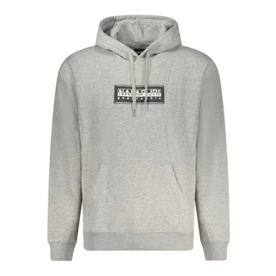Image of Napapijri BOX LOGO Sweatshirt, Men&#039;s, Size: Small, Medium grey melange