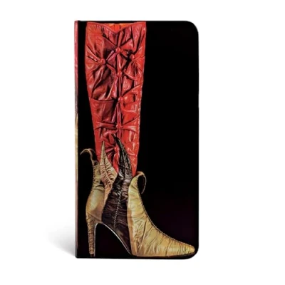 Image of Paperblanks Fabulous Footwear Temptress Slim Notebook with Lined Pages