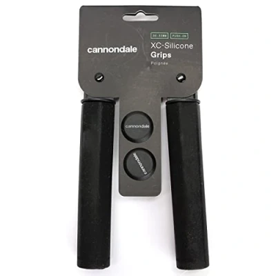 Image of Cannondale XC Silicone Grips Black, One Size