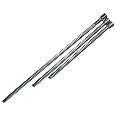 Image of 1/2&quot; Long Extension Bars 15/18/24&quot; Socket Reach Knurl Grip Extender