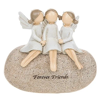 Image of Shudehill Giftware Angel Stones Triple Forever Friends