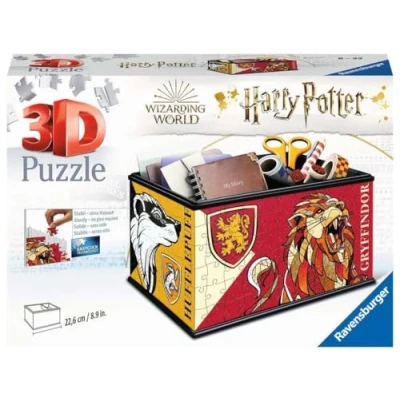 Image of Ravensburger 11258 3D Puzzle Harry Potter Treasure Box, Multicoloured