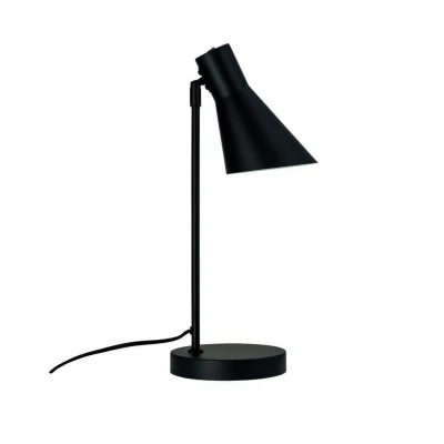 Image of Dyberg Larsen table lamp DL12, black, height 44.5 cm, metal