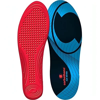 Image of Sobothane Full Strike Insoles, Unisex, Size 8 UK, Multicolour