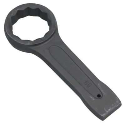 Image of AB Tools 85mm Slogging Box End Striking Ring Wrench Spanner Bi Hex 12 Sided Metric