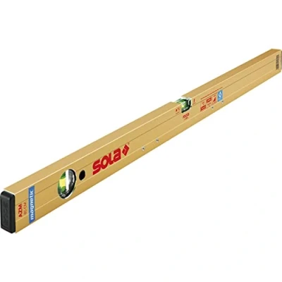 Image of SOLA AZM 1820301 Magnetic Spirit Level Length 300 mm Gold 30 cm