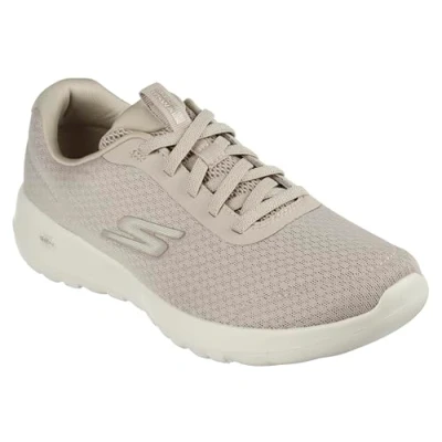 Image of Skechers Women&#039;s Go Walk Joy Ecstatic Sneaker, Taupe, 4 UK