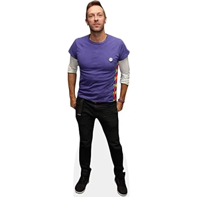 Image of Chris Martin (Purple Top) Life Size Cutout