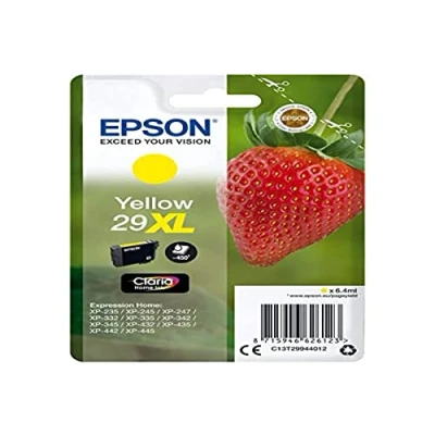 Image of EPSON Strawberry Ink Cartridge for Expression Home XP 445 Series Yellow,XL