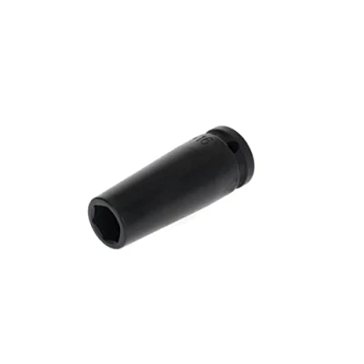 Image of GEDORE red Impact wrench Socket, 1/2&quot; 12.5 mm drive, Hex, AF 16 mm, Long, Machine operated, carmotive, R63001616