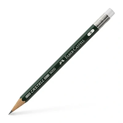 Image of Faber Castell 119038 Pencil 9000 Perfect B