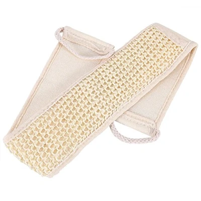 Image of Exfoliating Loofah Back Scrubber, Bath Wash Strap Shower Massage Scrubber Sponge Body and Dirty Clean Skin Care