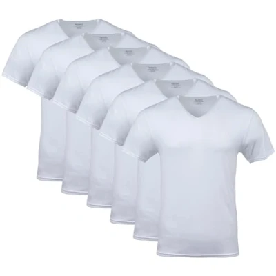 Image of Gildan Men&#039;s 1103 cm Undershirt, White (Pack of 6), S