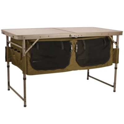 Image of Fox Session table With Storage Bivvy