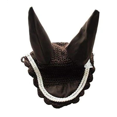 Image of Rhinegold Fly Veil/Noise Muffler Pony Brown