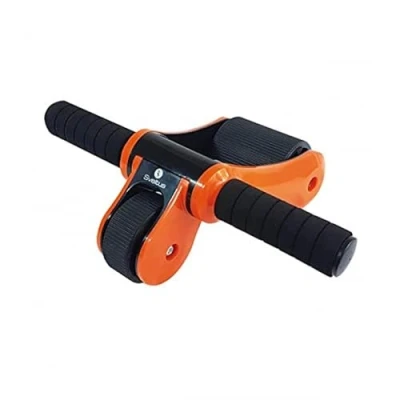 Image of Sveltus AB Roller Abdominal Trainers Unisex Adult, Orange and Black
