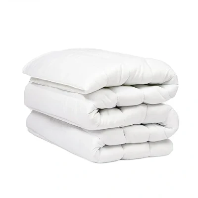 Image of OHS Deep Fill King Size Mattress Topper, Anti Allergy Thick Topper Sleep Enhancer Bed Pad Protector For