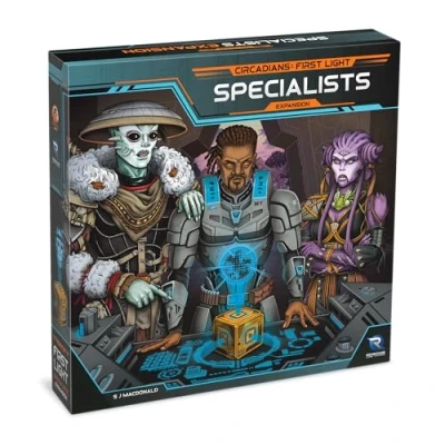 Image of Renegade Game Studios Circadians First Light: Specialists Expansion Board Ages 14+ 1 4 Players 60 90 Minutes Playing Time