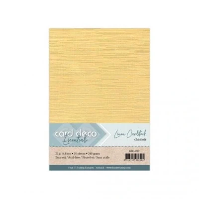Image of Linen Cardstock A5 Chamois