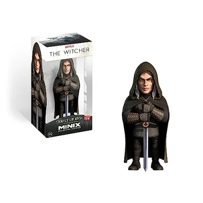 Image of MINIX Bandai The Witcher Geralt Model Collectable Of Rivia Figure Toys Range Collect Your Favourite Figures Merchandise
