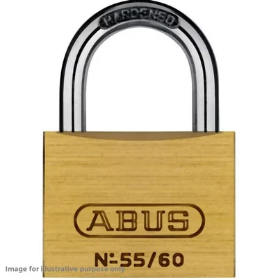 Image of Abus 65/20mm Brass Padlock Carded ABU6520C